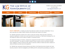 Tablet Screenshot of kevingalbraithlaw.com